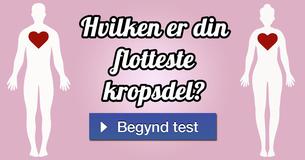 Hvilken er din flotteste kropsdel?