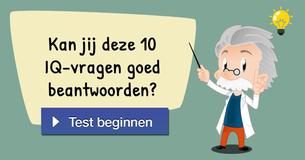 Kan jij deze 10 IQ-vragen goed beantwoorden?
