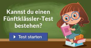 Kannst du einen Fünftklässler-Test bestehen?