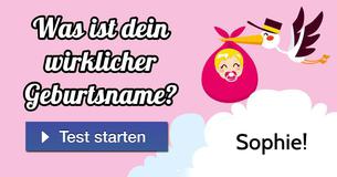 Was ist Dein wirklicher Geburtsname?