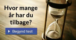 Hvor mange år har du tilbage?