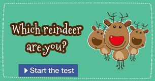 Which reindeer are you?
