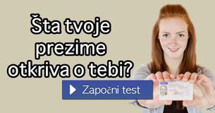 Šta tvoje prezime otkriva o tebi?
