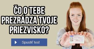 Čo o tebe prezrádza tvoje priezvisko?