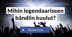 Mihin legendaariseen bändiin kuulut?