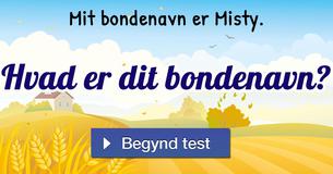Hvad er dit bondenavn?
