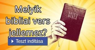 Melyik bibliai vers jellemez?