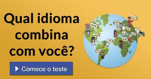 Qual idioma combina com você?