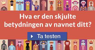 Hva er den skjulte betydningen av navnet ditt?