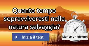 Quanto tempo sopravviveresti nella natura selvaggia?