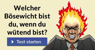 Welcher Bösewicht bist du, wenn du wütend bist?