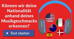 Können wir deine Nationalität anhand deines Musikgeschmacks erkennen?