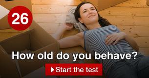 How old do you behave?