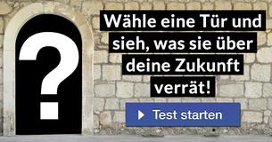Wähle eine Tür und sieh, was sie über deine Zukunft verrät!