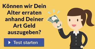 Können wir Dein Alter erraten anhand Deiner Art Geld auszugeben?