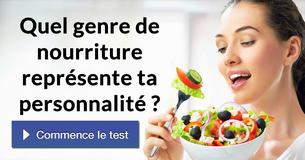 Quel genre de nourriture représente ta personnalité ?