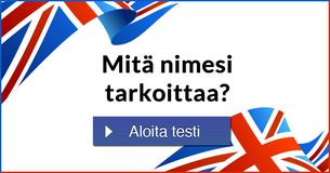 Mitä nimesi tarkoittaa?
