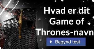 Hvad er dit Game of Thrones-navn?
