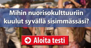 Mihin nuorisokulttuuriin kuulut syvällä sisimmässäsi?