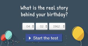 What is the real story behind your birthday?