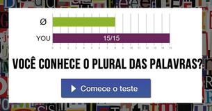 Você conhece o plural das palavras?
