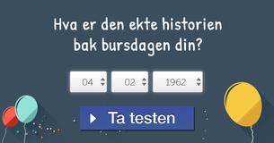 Hva er den ekte historien bak bursdagen din?