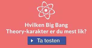 Hvilken Big Bang Theory-karakter er du mest lik?