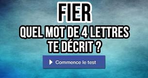 Quel mot de 4 lettres te décrit ?