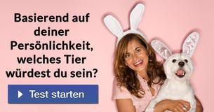 Basierend auf deiner Persönlichkeit, welches Tier würdest du sein?