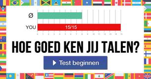 Hoe goed ken jij talen?