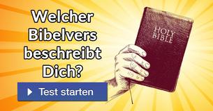 Welcher Bibelvers beschreibt Dich?
