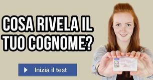 Cosa rivela il tuo cognome? 