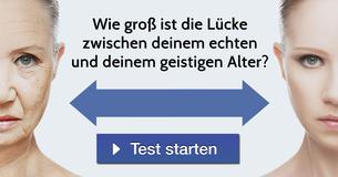 Wie groß ist die Lücke zwischen deinem echten und deinem geistigen Alter?