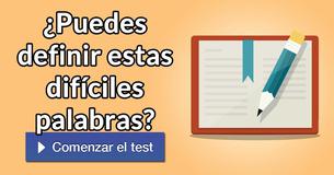 ¿Puedes definir estas difíciles palabras?