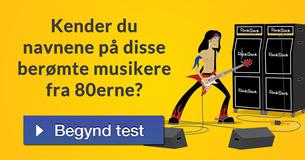 Kender du navnene på disse berømte musikere fra 80erne?