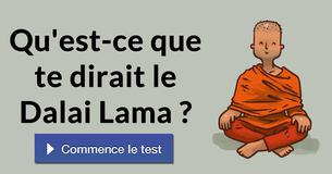 Qu'est-ce que te dirait le Dalai Lama ?
