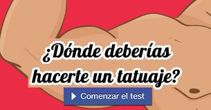 ¿Dónde deberías hacerte un tatuaje?