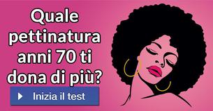 Quale pettinatura anni 70 ti dona di più?