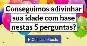 Conseguimos adivinhar sua idade com base nestas 5 perguntas?