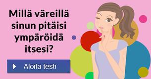 Millä väreillä sinun pitäisi ympäröidä itsesi?