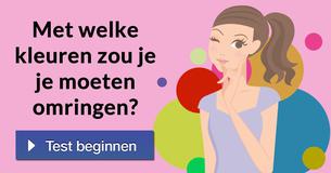 Met welke kleuren zou je je moeten omringen?