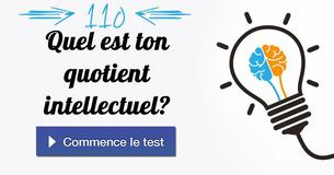 Quel est ton quotient intellectuel ?