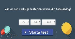 Vad är den verkliga historien bakom din födelsedag?