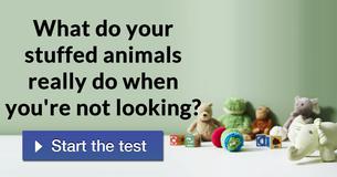 What do your stuffed animals really do when you're not looking? 