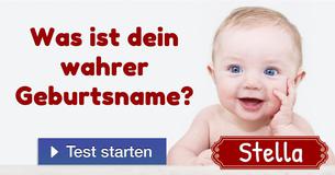 Was ist dein wahrer Geburtsname?