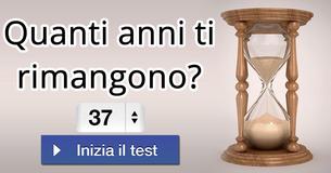 Quanti anni ti rimangono?