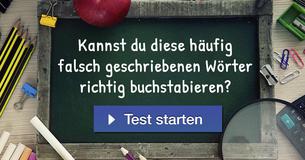 Kannst du diese häufig falsch geschriebenen Wörter richtig buchstabieren?