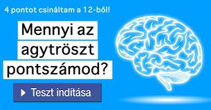 Mennyi az agytröszt pontszámod?
