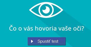 Čo o vás hovoria vaše oči?