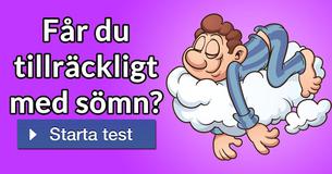 Får du tillräckligt med sömn?